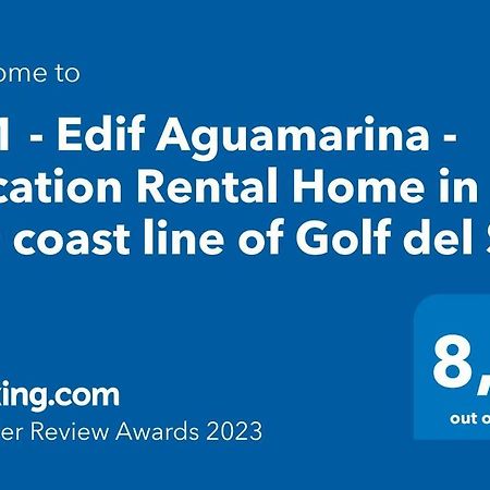 431 - Edif Aguamarina - Vacation Rental Home In The Coast Line Of Golf Del Sur サンミゲル・デ・アボナ エクステリア 写真